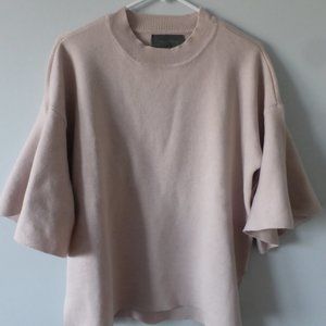 Sunday in Brooklyn Lorena Flutter Sleeve Sweater S